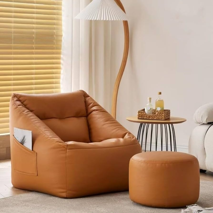 بين باج جلد، 75*75*100 سم - بني