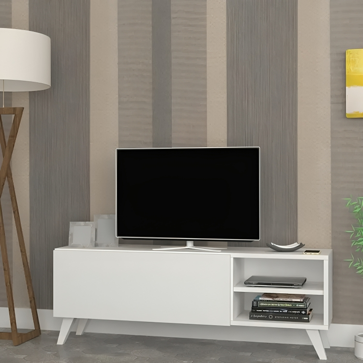 طاولة تلفاز بتصميم بسيط