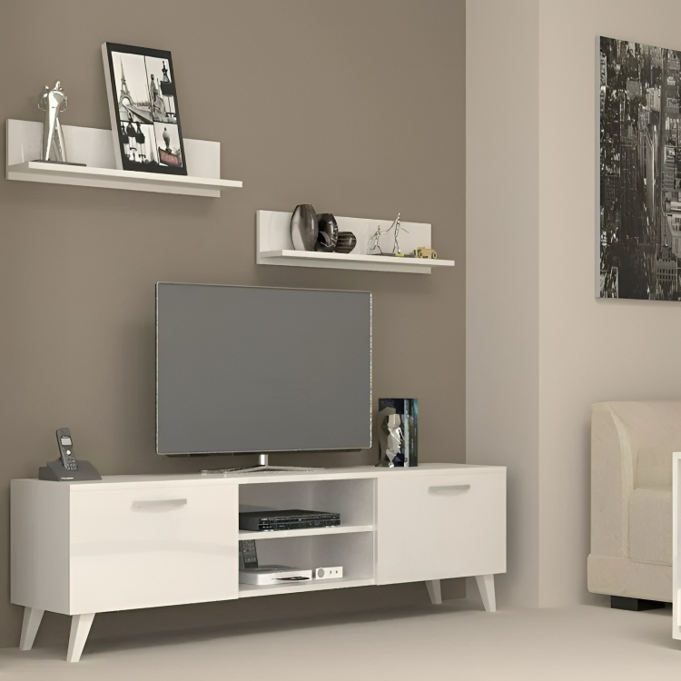 طاولة تلفاز بتصميم مودرن