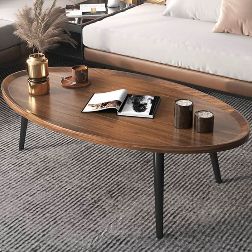 طاولة قهوة بيضاوية
