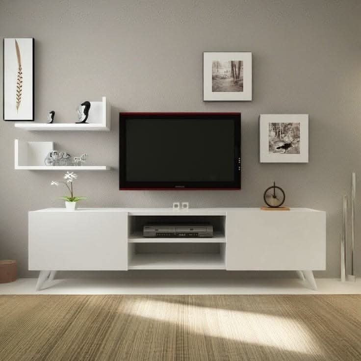 طاولةتلفاز  بتصميم مودرن