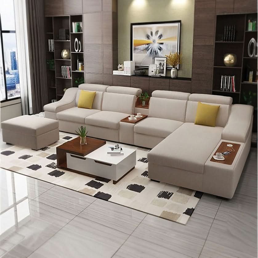 كنب زاوية بتصميم مودرن
