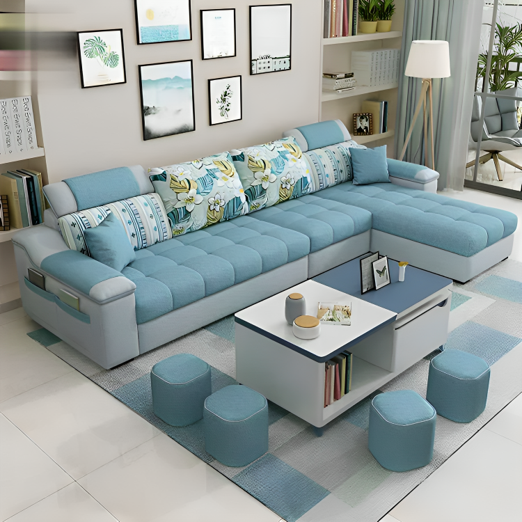 كنبة زاوية بتصميم فاخر