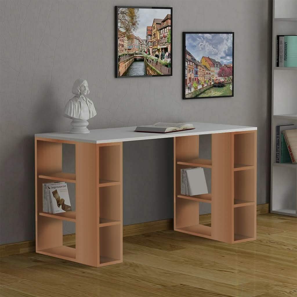 مكتب خشب ام دي اف، 120*60*75سم