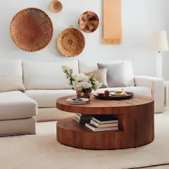 طاولة قهوة ام دي اف
