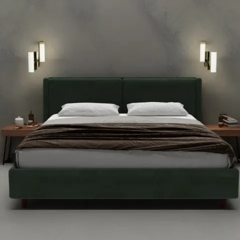 سرير خشب طبيعي