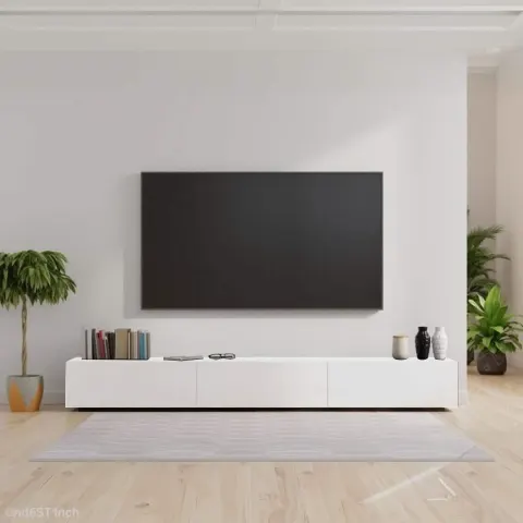 ترابيزة تليفزيون خشب ام دي اف، 160*30*40 سم