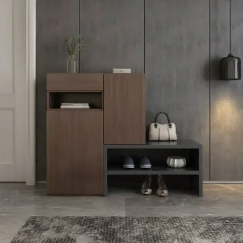 خزانة أحذية أحذية بتصميم حديث