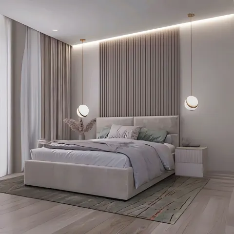 سرير بتصميم حديث