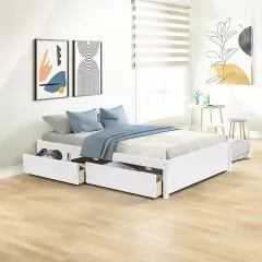 سرير بوحدات تخزين