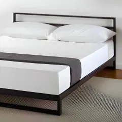 سرير معدن أسود