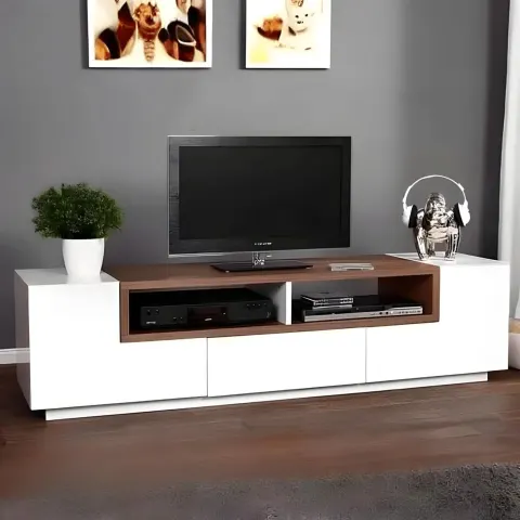 طاولة تلفاز ام دي اف