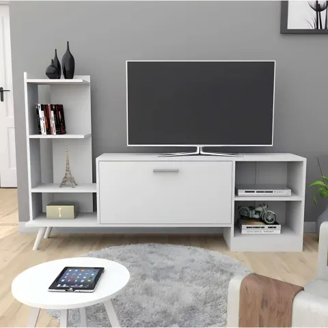 طاولة تلفاز ام دي اف