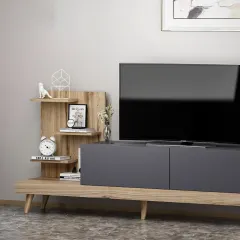 طاولة تلفاز بتصميم انيق