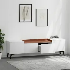طاولة تلفاز بتصميم بسيط