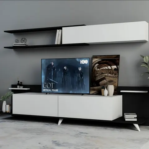 طاولة تلفاز بتصميم جذاب