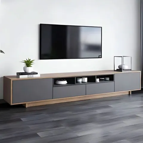 طاولة تلفاز بتصميم عصري