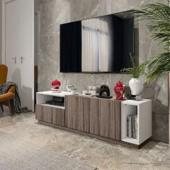 طاولة تلفاز متعددة الاستخدامات