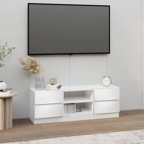 طاولة تلفازبأربعة أدرج