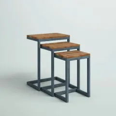 طاولة جانبية ثلاثية