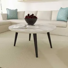 طاولة قهوة بشكل دائري