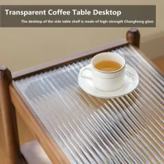 طاولة قهوة بعجلات