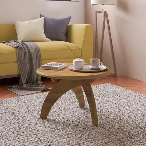 طاولة قهوة خشب، 70*70*46 سم
