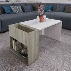 طاولة قهوة خشبية شيك