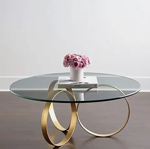 طاولة قهوة دائرية