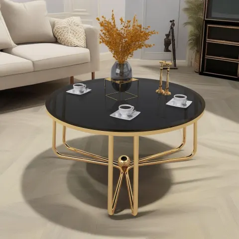 طاولة قهوة دائرية