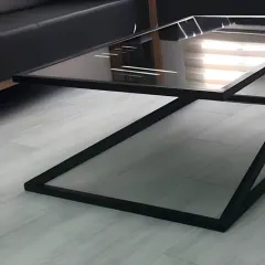 طاولة قهوة زجاج