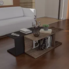 طاولة قهوة مزدوجة