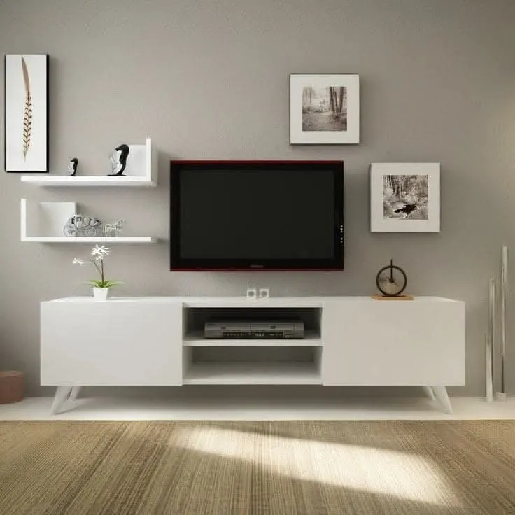 طاولةتلفاز بتصميم مودرن