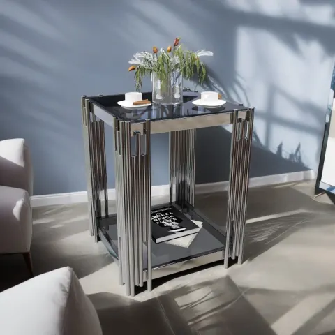 طاولةجانبية بتصميم مودرن