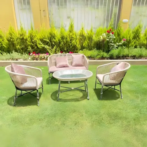 طقم خارجي حديد ودوبار