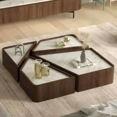 طقم طاولات ام دي اف