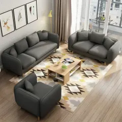 طقم كنب بتصميم حديث