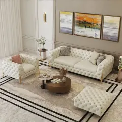 طقم كنب كابتونيه فاخر