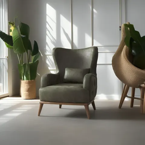 كرسي بتصميم عصري
