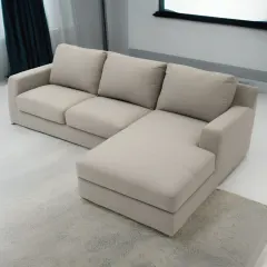 كنب زاوية بتصميم بسيط