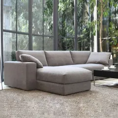 كنب زاوية بتصميم بسيط