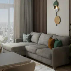 كنبة زاوية عصري