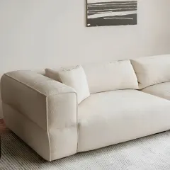 كنبة مودرن ثنائية خشب زان