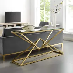 كونسول بسطح زجاج
