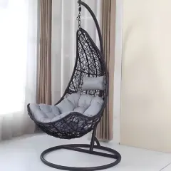 مرجيحة معدن وراتان