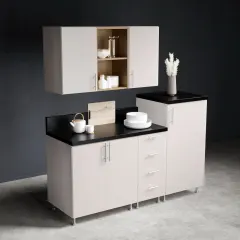 وحدات مطبخ ثلاثية بتصميم مميز