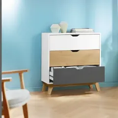 وحدة أدراج بتصميم خشبي